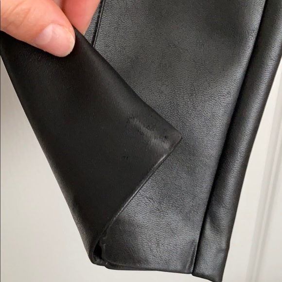 Aritzia rebel pants (vegan leather) size 4 - Picture 5 of 7
